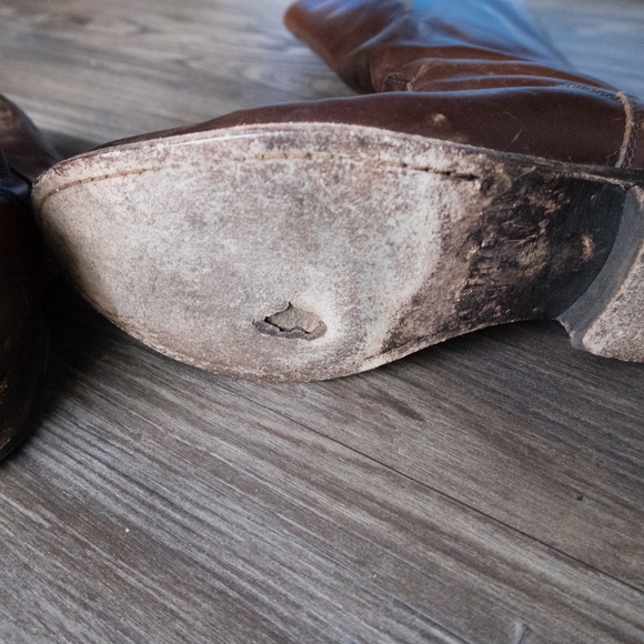 Frye Melissa Button Back Boots Brown size 7 - Picture 6 of 8